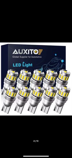 Auxito Led Lights (White) Fits T10,168,194,Etc.