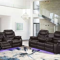 2 PC SOFA AND LOVESEAT NEW IN BOX