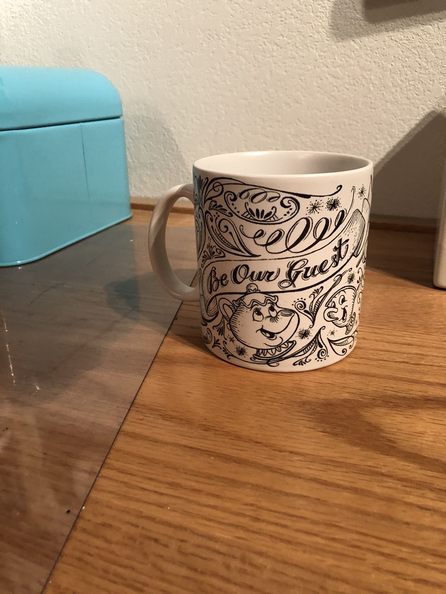 Large “Be Our Guest” Disney mug