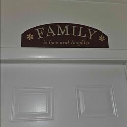 Family sign