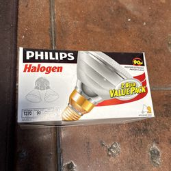 Philips 90w par38 Flood halogen Bulbs