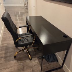 Desk And Chair 