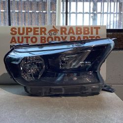 2019 Ranger Passenger Headlight Halogen Original; 2023