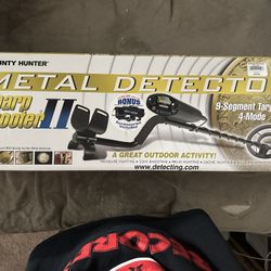 Bounty Hunters Sharp Shooter ll Metal Detector Combo 