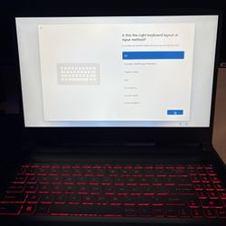 MSI Gaming Laptop 