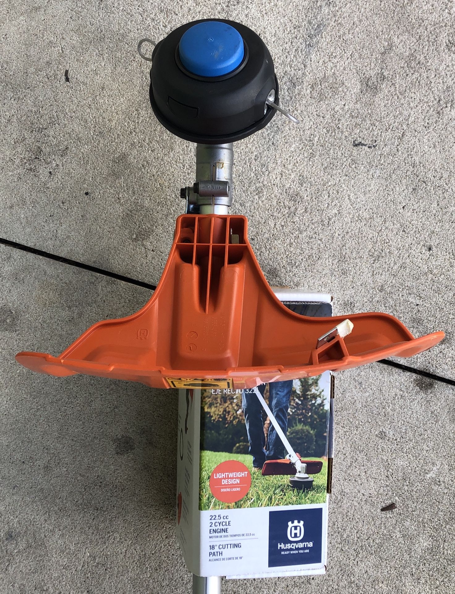Husqvarna 18 In Straight Shaft Gas String Trimmer Weed Eater 322L