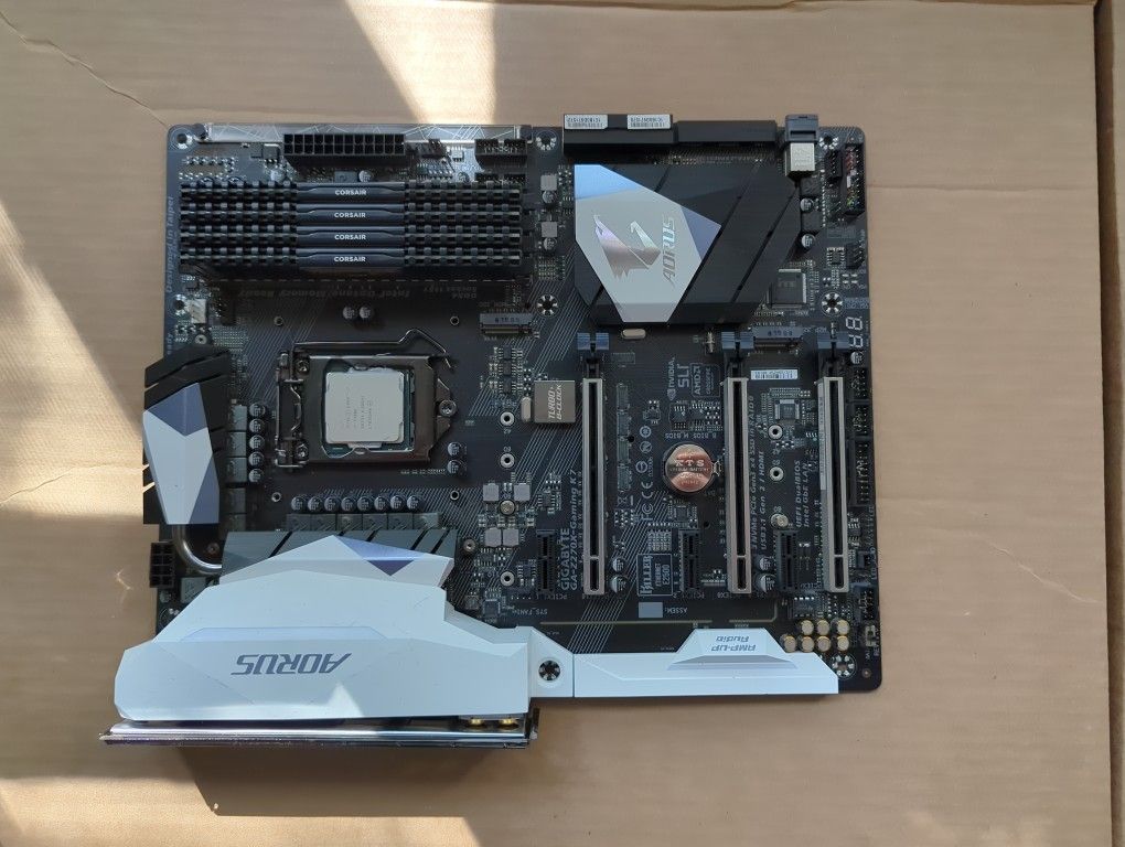 PC Parts - Mobo+CPU+RAM