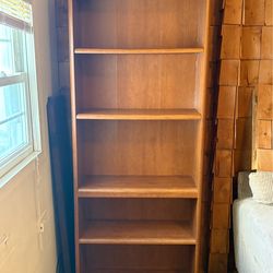 Clean, Sturdy Book Shelf