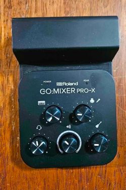 Audio & Sound equipment: Roland GO:MIXER PRO-X (USED)