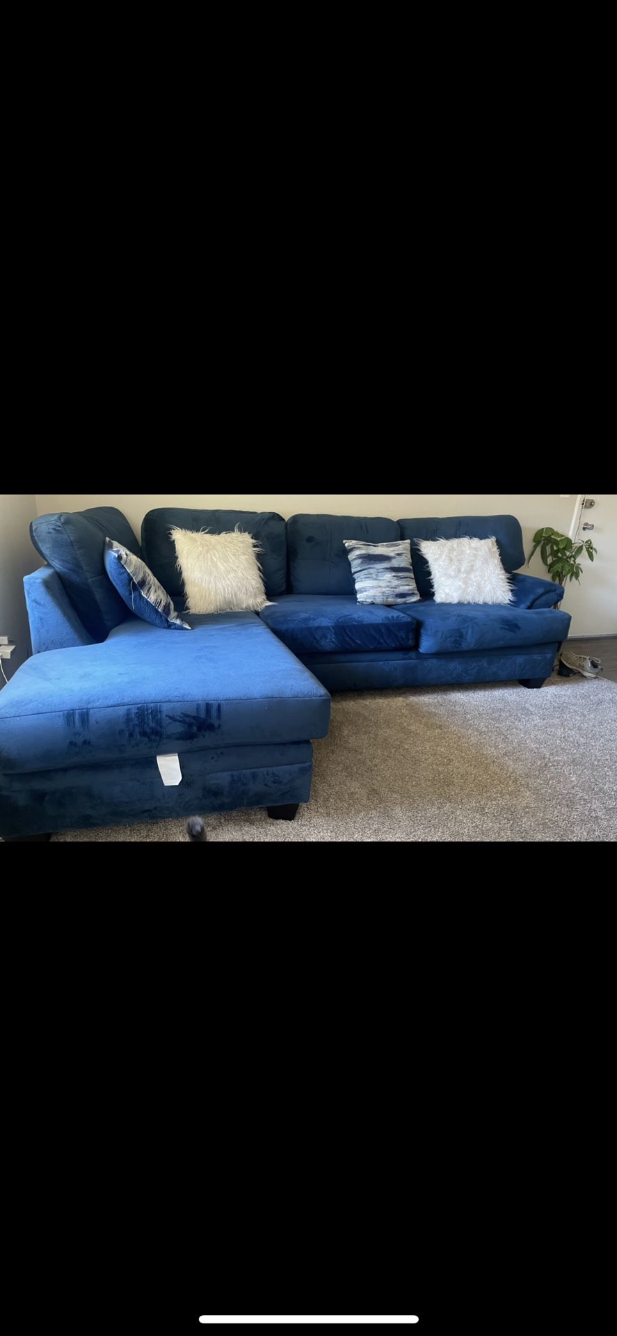 ποΈ Modern Sectional Sofa β Gray L-Shaped Couch Set for Living Room