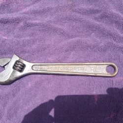 10" Crescent Tool Adjustable Wrench 