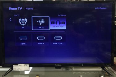 32” Westinghouse HD Rome Smart Tv (No Remote)