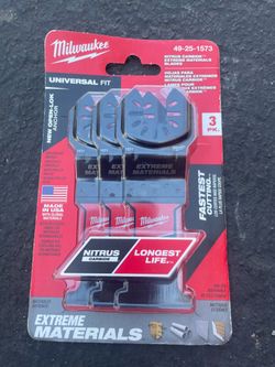 MILWAUKEE CARBON CARBIDE STEEL BLADES