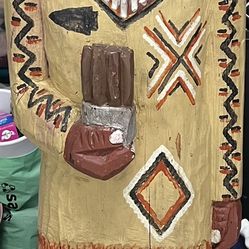 Gallagher 1970’s Cigar Store Indian Statue