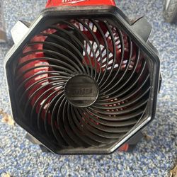 Milwaukee M18 18-Volt Lithium-Ion Cordless Jobsite Fan ONLY (0886-20)