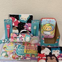 Original Squishmallows Stationary Bundle