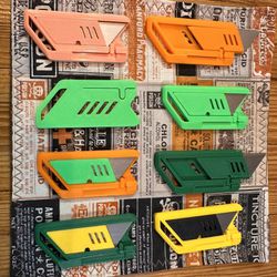 3D Printed utility Knives 