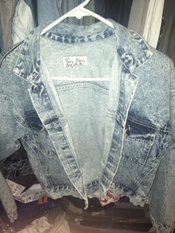New jean jacket/ clothes
