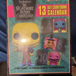 Nightmare Before Christmas Collectible Funko Pop Calendar 