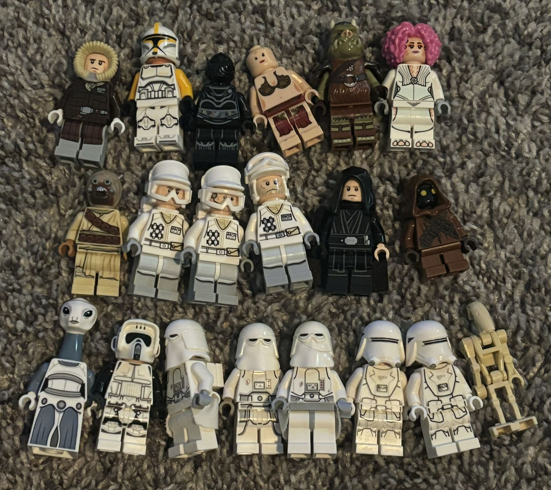 Lego Star Wars Minifigures Lot