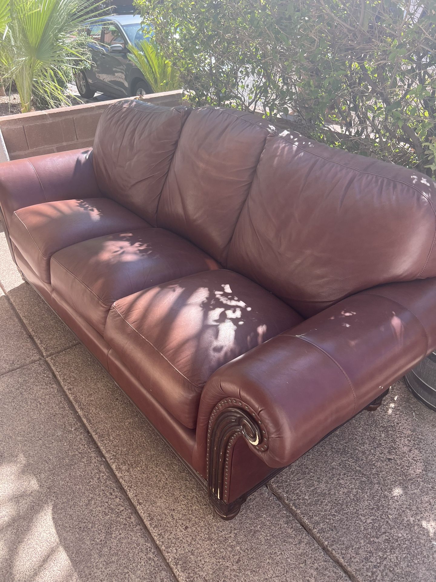 Leather Couch
