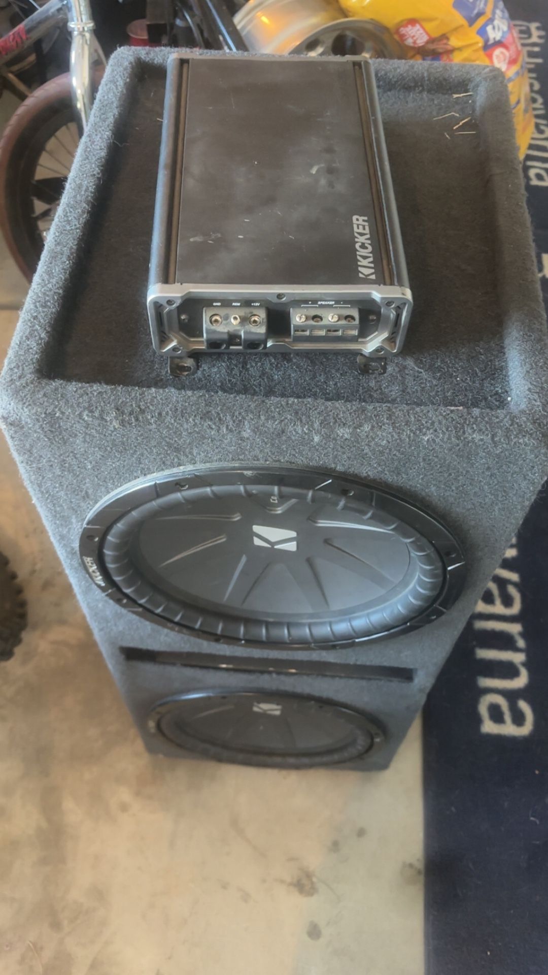 kicked subwoofer