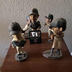 Old collection of bobble head