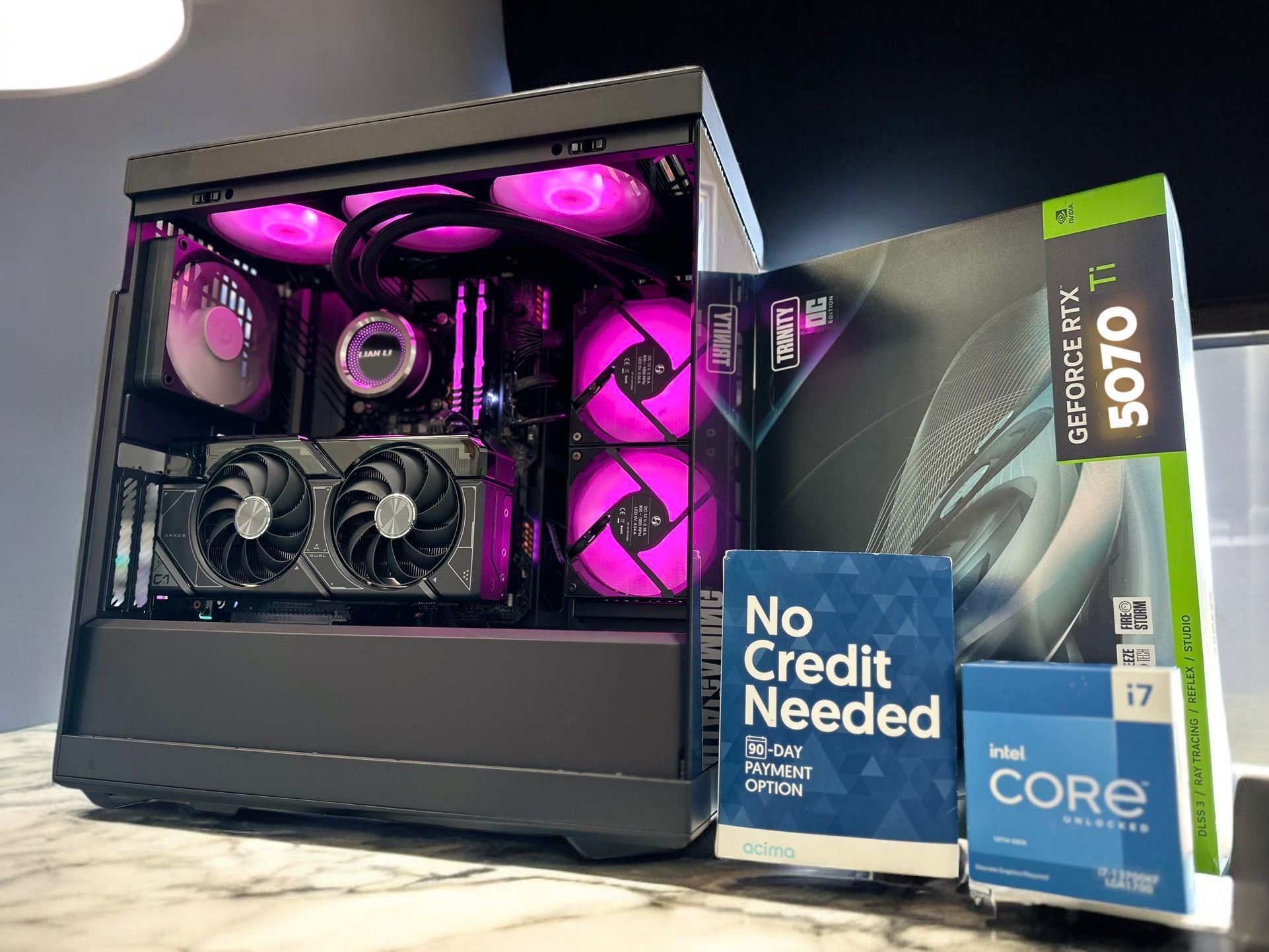 🦊 FOX 59 🦊 1 YEAR WARRANTY | HIGH END PC 🦊 FOX GAMING | PROFESSIONAL PC | INTEL CORE ULTRA 7-256K| NVIDIA RTX 5070Ti | 32 GB DDR5 RAM |2 TB SSD.