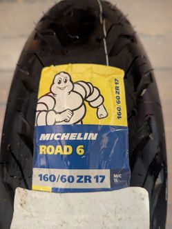 Michelin Road 6 motorcycle tires NEW