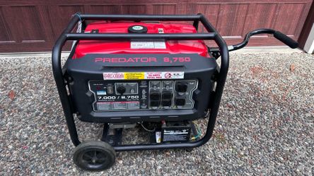 Predator 8750 watt generator