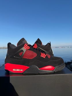 Air Jordan retro 4 red thunder size 10.5