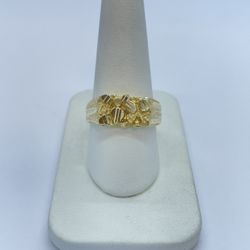 New Gold Nugget Ring 