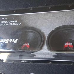 two 10s in professional enclosed ported box