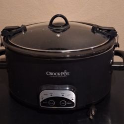 Crockpot™ 6.0-Quart Cook & Carry™ Slow Cooker, Programmable, Stainless Steel