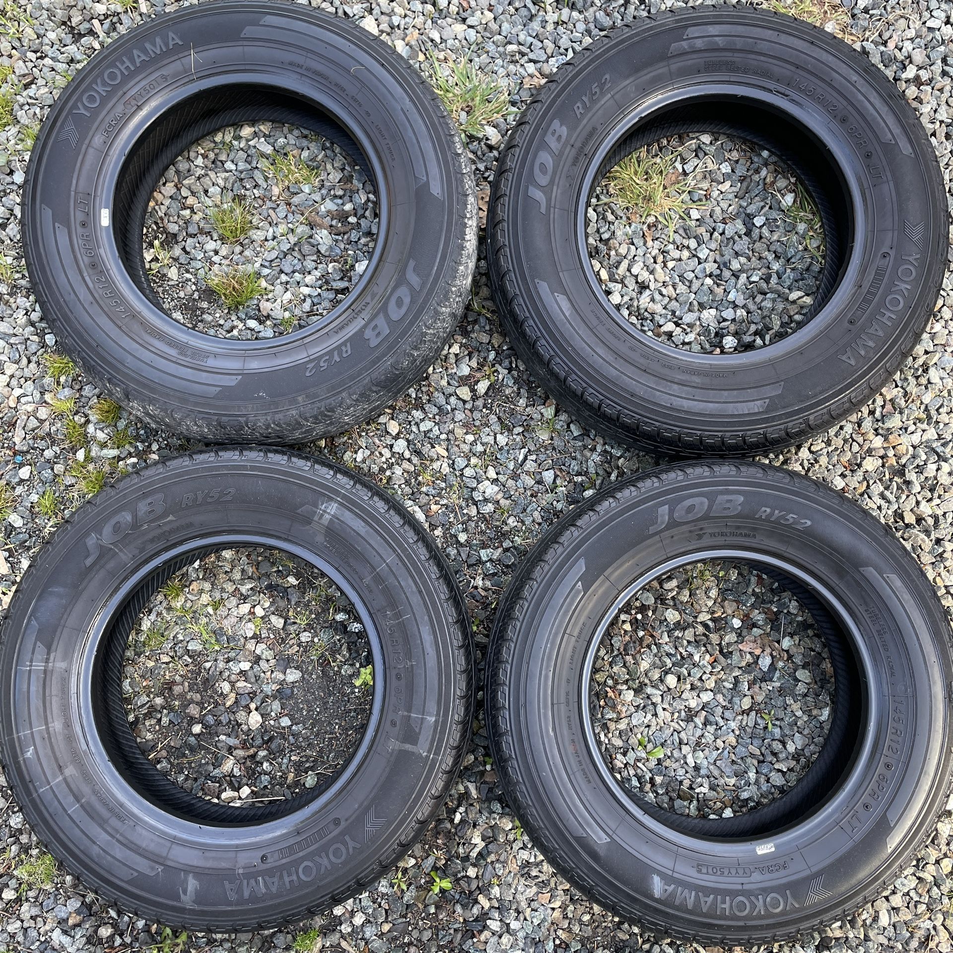 Yokohama JOB RY52 Kei Tires 145R12