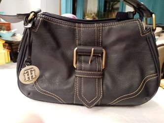 New Tommy Hilfiger Black Leather Purse