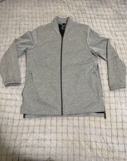Nike Dri-FIT Full-Zip Jacket Gray