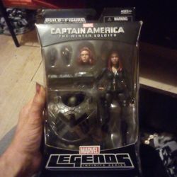 Captain America Marvel Black Widow Figurine 