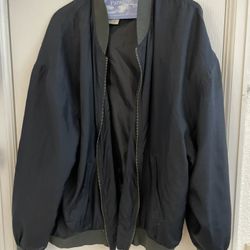 Men’s  Black silk jacket