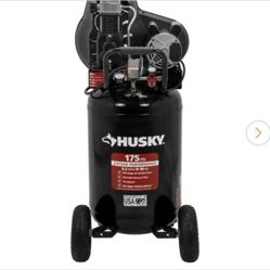 Husky 30 Gal. 175 PSI Oil Lubed Belt Drive Portable Vertical Electric Air Compressor
