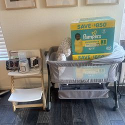 Baby Haul! Toddler High chair, Bassinet, Bottle Warmer, Diapers And More! 