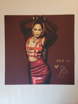 Jennifer Lopez SIGNED - A.K.A. 10 yr. Anniversary Poster AUTOGRAPH Limited /500