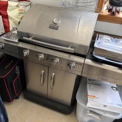 Stainless Steel Propane Gas Grill 