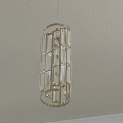 One Light Chandelier Like New