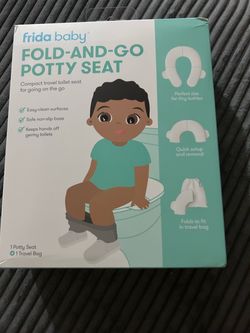 Fold and go potty seat