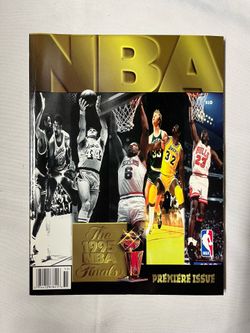 NBA ( date on cover insert here ) finals premier issue .. the date is everything to this item mods 😅