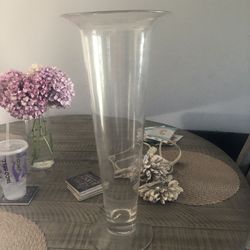 Trumpet Vase 20 Inch Tall 