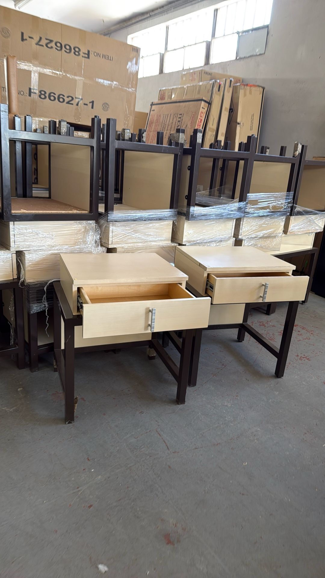 NIGHTSTANDS METAL HEAVY DUTY