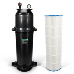 W3C17502 Swimming Pool Plus Cartridge Filter Assembly 200 Sq Ft,150 GPM Compatible with Hayward StarClear Plus,Replacement#2048WT5