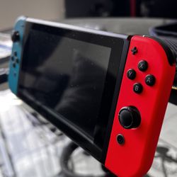 Nintendo Switch With Carrying Case